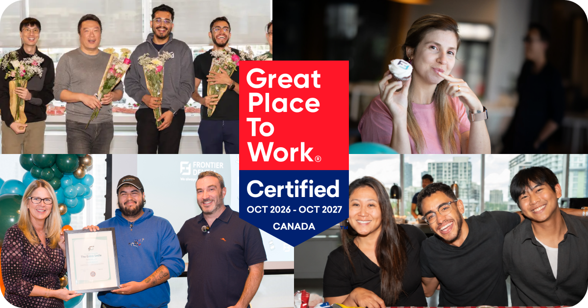 Tooth Working Frontier Dental earns a Great Place to Work® certification for sixth ...
